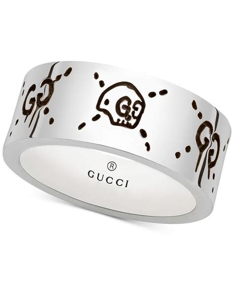 ghost rings gucci|gucci ghost ring men's.